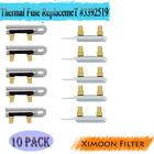 3392519 0710525803863 Unbranded Dryer Thermal Fuse For Whirlpool Sears Pack