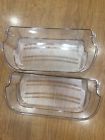 240356402 240356410 Frigidaire Lot Kenmore Refrigerator Door Bin Shelf Clear