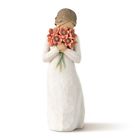 26233 Demdaco Willow Tree Figurine Sculptured Surrounded By Love Hand Painted