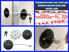 43237-2 Unbranded Refrigerator Door Lock Keys Adhesives Included Black Home Freezer