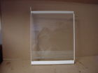 61003108 Unbranded Admiral Refrigerator Glass Shelf Frame Part