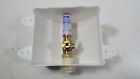 0121815 87982 Plastic Ice Maker Outlet Box With Brass 012181879825