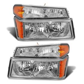 Ad-clr0004885 Adcarlights 2004 2005 2006 2007 2008 2009 2010 2011 2012 Chevy Colorado Headl