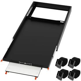 Atfs-40b All-top Fridge Slide With Chopping Board Inner 39.2 X 22.4in Vehicle Refriderator S