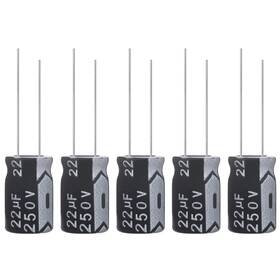 All-condensateurs-22uf250v Allecin 22uf 250v 10x17mm Electrolytic Capacitor 22 Uf Mfd 250 Volt