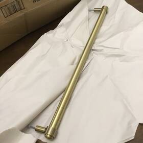 F-30-rp Allied Brass 18 Inch Refrigerator Appliance Pull Antique Bronze