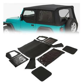 Ai-418 Almuloo Replacement Soft Top Compatible With 1987-1995 Jeep Wrangler Yj 2 Door Sailc