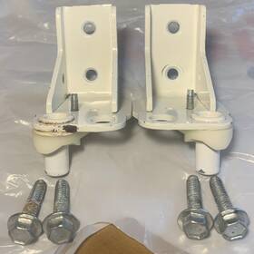 Wp67006715 Amana Ars9107aw Refrigerator Bottom Hinges 12187603 12431708 12431710 M0241408
