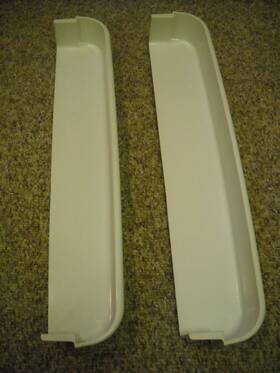 Atb2136ar Amana Refrigerator Model # Freezer Door Shelf Bin Set Of 2 Oem Nice