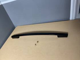 W10222985k Amana Genuine Oem Whirlpool Refrigerator Door Handle With Studs Black