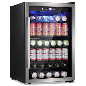 W58128ssh Antarctic Star Beverage 4.4cu.ft Refrigerator Cooler -145 Can Mini Fridge Glass Door For Sod
