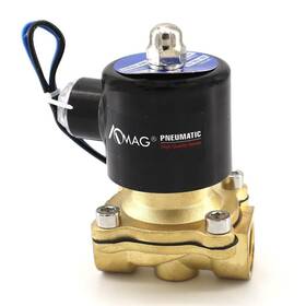 Aom838821x21 Aomag 1/2 Inch Npt Brass Electric Solenoid Valve 24v Dc Normally Closed Viton 0.5 Aom838821x21 Aomag 1/2 Inch Npt Brass Electric Solenoid Valve 24v Dc Normally Closed Viton 0.5