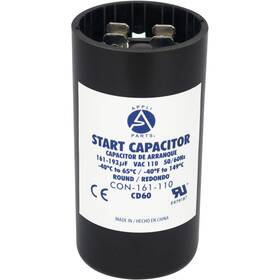 Con-161-110 Ap Appli Parts Motor Start Capacitor 161-193 Mfd Microfarads Uf 110-125 Vac Con-161-110 Ap Appli Parts Motor Start Capacitor 161-193 Mfd Microfarads Uf 110-125 Vac