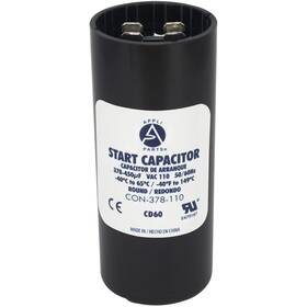 Con-378-110 Ap Appli Parts Motor Start Capacitor 378-450 Mfd Microfarads Uf 110-125 Vac Con-378-110 Ap Appli Parts Motor Start Capacitor 378-450 Mfd Microfarads Uf 110-125 Vac