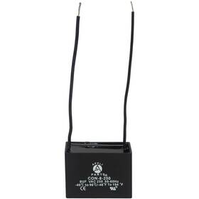 G1111.cv822c Ap Appli Parts Fan Capacitor 8 Mfd Microfarads Uf 250 Vac With 2 Wire