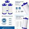 Aqf-wf1cb Aquacrest Nsf Replacement Refrigerator Water Filter Compatible 840814132401