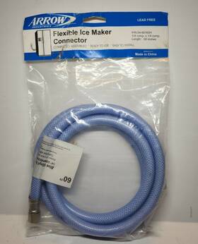 04-90160h Arrow Lead Free Flexible Ice Maker Connector Hose No. 1/4 Comp 90205
