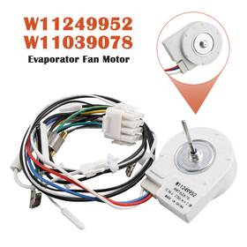W11039078 Artudatech W11249952 Evaporator Fan Motor For Kitchenaid Maytag Refrigerator