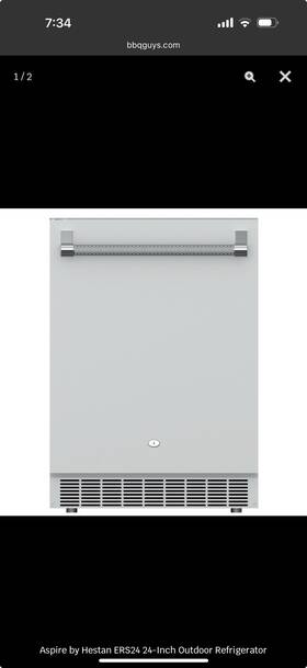 Ers24 Aspire By Hestan Outdoor Fridge