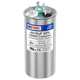 Us-a277-45 Beeyuihf 5 45 5uf 5% 45/5 Mfd 370/440/450v Ac 50/60hz Cbb65 Capacitor Dual