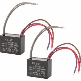 Cbb61 Bluestars 4.5uf 6uf 5uf 250v 5-wire 250v/300v Ac Ceiling Fan Capacitor By - Cbb61 Bluestars 4.5uf 6uf 5uf 250v 5-wire 250v/300v Ac Ceiling Fan Capacitor By -