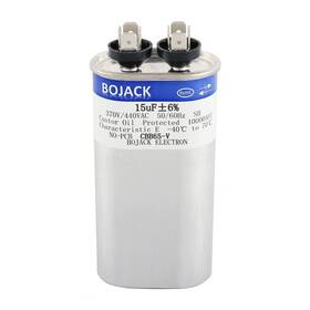 Cbb65 Bojack 768894139434 15 Uf 6% Mfd 370v/440v Oval Run Start Capacitor For Ac