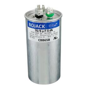 Bj-cap11 Bojack 70 5uf 70/5mfd 6% 370v/440v Cbb65 Dual Run Circular Start Capacitor