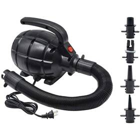 600w Bompow 681381426896 Electric Air Pump For Inflatables Ac 110v 20l/min Black 4 600w Bompow 681381426896 Electric Air Pump For Inflatables Ac 110v 20l/min Black 4