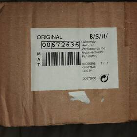 00672636 Bosch Fan Motor - Model #00672636 #672636 00672636 Bosch Fan Motor - Model #00672636 #672636