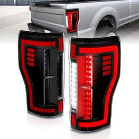 03-ff17tledjm Branded For 2017-2019 Ford Super Duty F250 F350 F450 Full Led Black Replacement Tailli