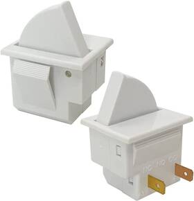 Branded01 445057221207 2pcs Refrigerator Door Light Switch 2 Feet Compatible For Ge Whirlpool Maytag