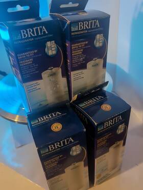 Frrf-002 Brita Frrg-100 Refrigerator Replacement Filter System Fits Frigidaire Kenmore G