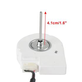 H075-a008 Bruce&shark Dc12v Refrigerator Fridge Heat Sink Fan Motor For Midea Zwf-02-4 502404010024 U3
