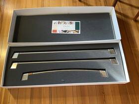 Cxma3h3pnbt Caf /ge 3h3pnbt Brushed Black Handle Kit #cxma3h3pnbt For French Door Fridge C-pics&desc