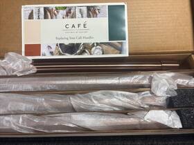 Cafe 084691850236 French Door 4-door Refrigerator Handle Kit Brushed Copper - Cxqb4h4pncu Cafe 084691850236 French Door 4-door Refrigerator Handle Kit Brushed Copper - Cxqb4h4pncu