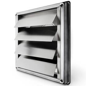 Calimaero 054503045002 Vke 6 Inch Dryer Vent Cover Outdoor Stainless Steel Gri Calimaero 054503045002 Vke 6 Inch Dryer Vent Cover Outdoor Stainless Steel Gri