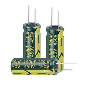 Cl490 Cermant Celent 5pcs 450v 150uf Aluminum Electrolytic Capacitors