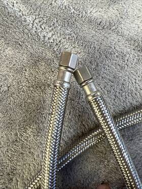 Ssim-60lf Certified Appliance Ice Machine Connector Braided Stainless Steel Hose For 50-inch Refrigerator #340 Ssim-60lf Certified Appliance Ice Machine Connector Braided Stainless Steel Hose For 50-inch Refrigerator #340
