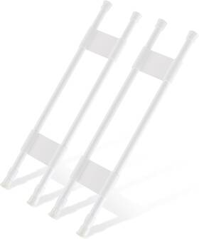 Cesilili 313103577523 2 Sets Double Rv Refrigerator Bars Tension Rods With Adjustable Length - 15
