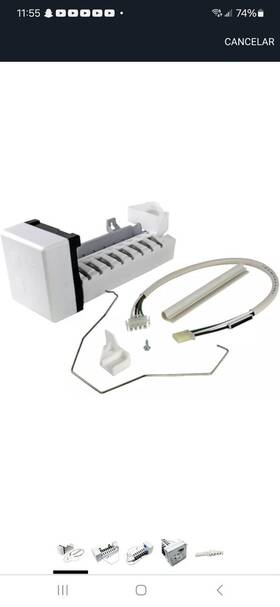 5303918493cm Choice Manufactured Parts Maquina Hielo Refrigerator Icemaker For Electrolux Frigidaire
