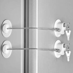 Cicico 605660821936 2 Pcs Fridge Lock Refrigerator For Children Mini Locks Kids