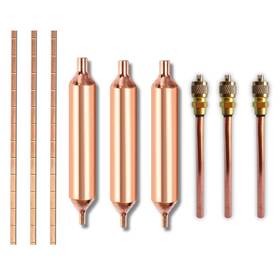 9-in1 Cloud Fire Refrigerator Filter Dryer With Access/service Valve Phosphor Copper Wel