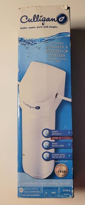 Rc-ez-4 Culligan Ic-ez-4 Icemaker Refrigerator Dispenser Drinking Water Filter