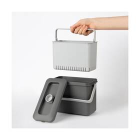 Fwb200-gy Dehub Small Food Waste Bin For Kitchen Home Cafe Countertop Under Sink With Auto