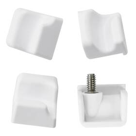 7009399 Delixike 730635701392 Refrigerator Zero Freezing Parts 4 Pack Freezer Basket Holder