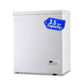 Anhui-63ll Demuller 3.5 Cu.ft Chest Freezer With Electronic Panel Accurate Temperature Display T