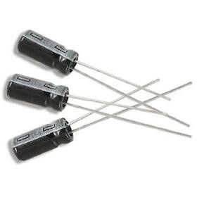 A-0002-f01f E-projects - Radial Electrolytic Capacitor 100uf 25v 105 C Pack Of 5