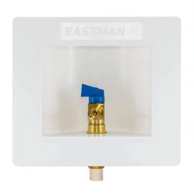60234 Eastman 1/2 Inch Cpvc Connection Ice Maker Outlet Box Quarter Turn Ball Valve Pre-a