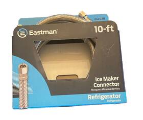 0247028 Eastman 98517 Universal Ice Maker Connector 10 Ft. X 1/4 Inch Inlet #0247028 0247028 Eastman 98517 Universal Ice Maker Connector 10 Ft. X 1/4 Inch Inlet #0247028