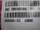 Ebr78931604 Lg Refrigerator Main Pcb New Ebr78931604 Lg Refrigerator Main Pcb New